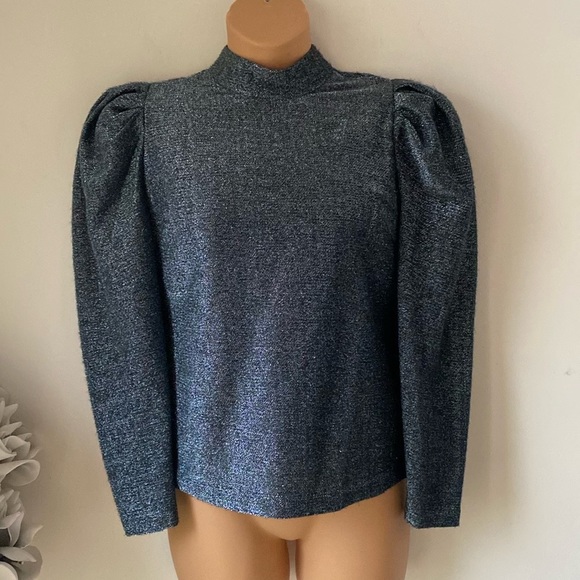 HAPPY x NATURE Kate Hudson Aurora Sparkle Top M - Picture 4 of 11